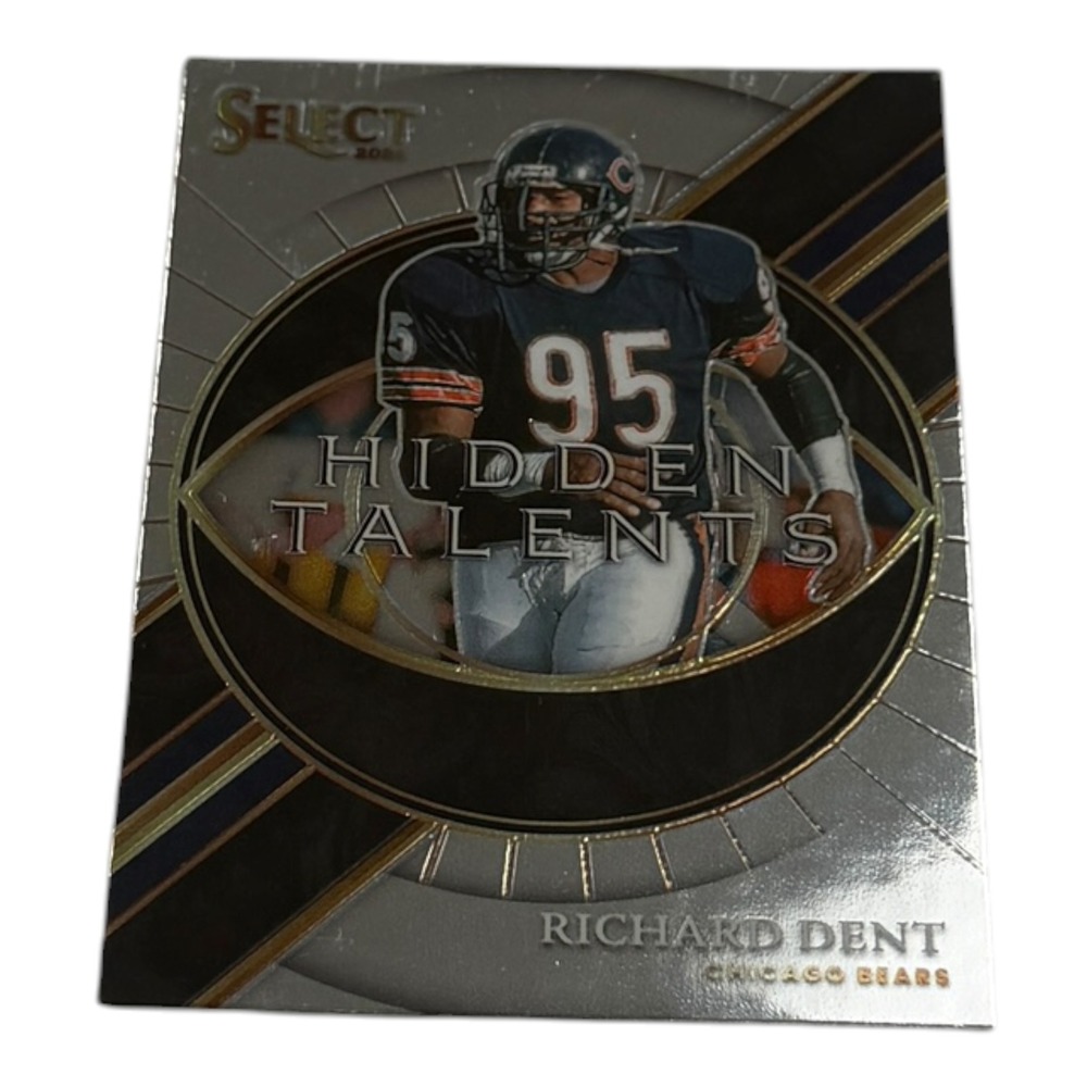 2021 Panini Select Richard Dent Hidden Talents Silver Prizm HT-16 Chicago Bears